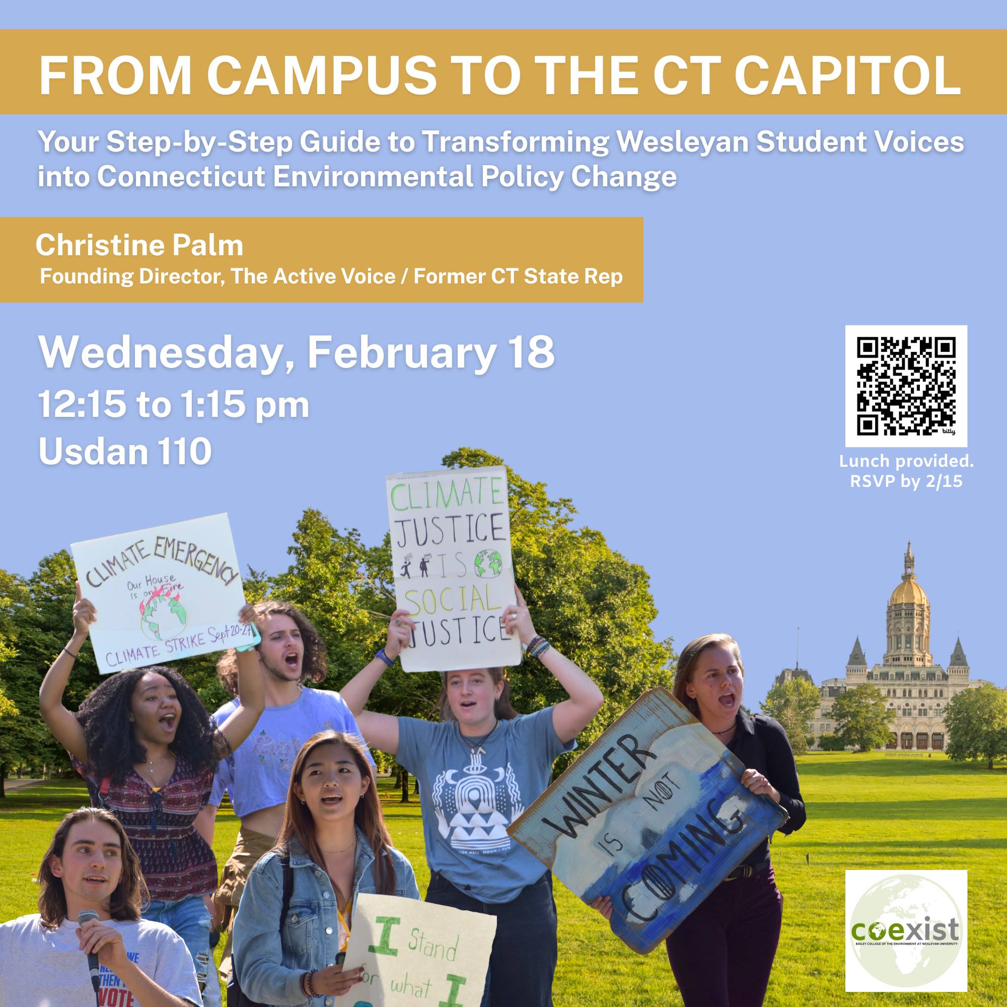 From Campus to the Capitol: Your Step-by-Step Guide to Transforming Wesleyan Student Voices into Connecticut Environmental Policy Change