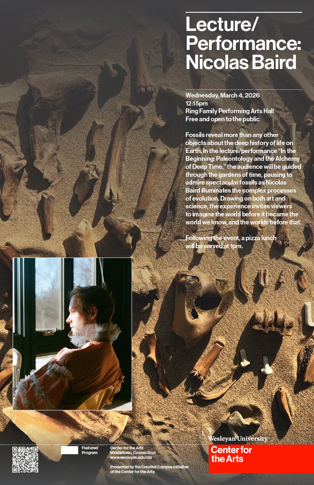 In the Beginning: Paleontology and the Alchemy of Deep Time: a lecture/performance with Nicolas Baird