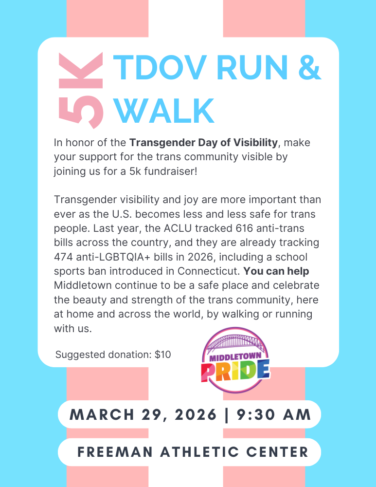 Transgender Day of Visibility 5K Run and Walk