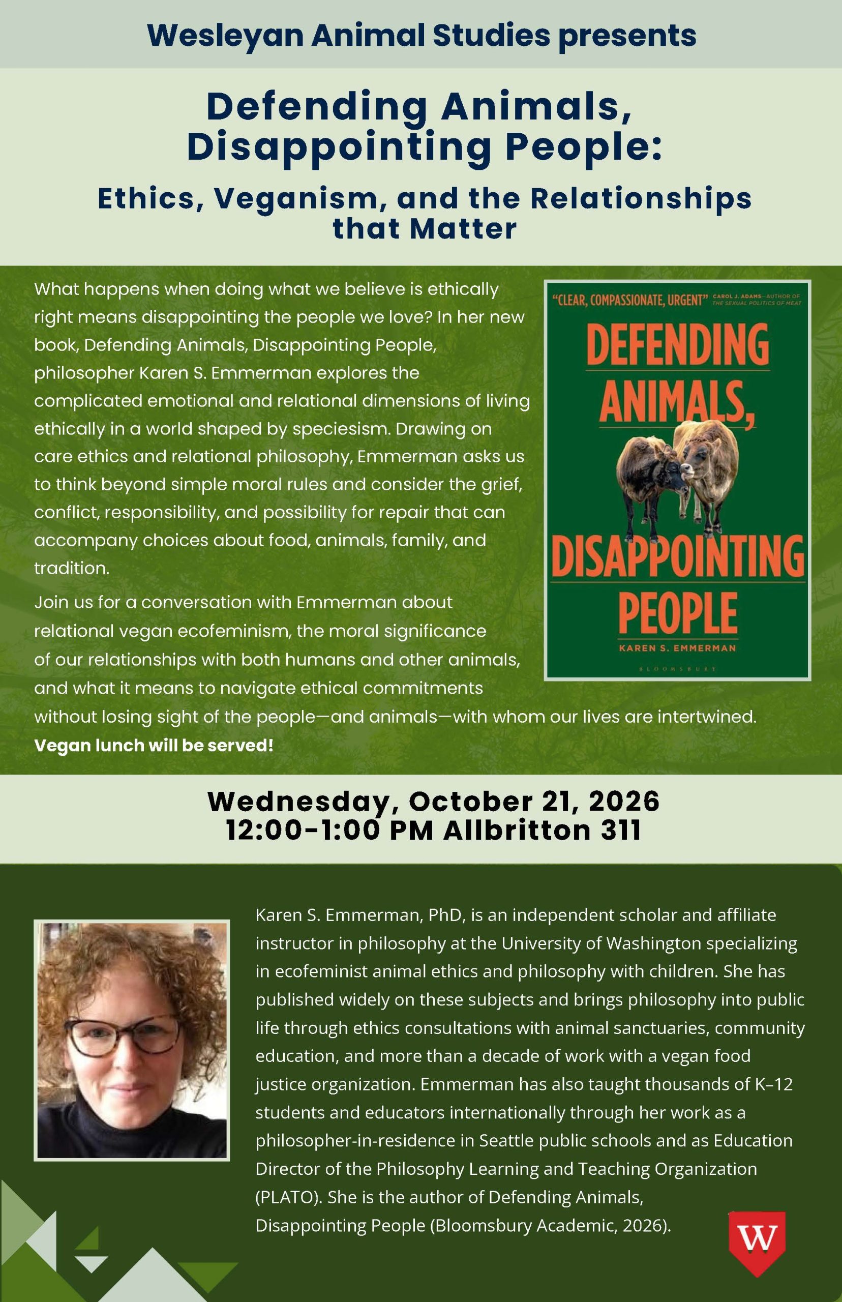 Animal Studies Seminar: Karen S. Emmerman