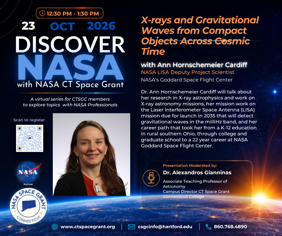 Discover NASA with CTSGC: Ann Hornschemeier Cardiff